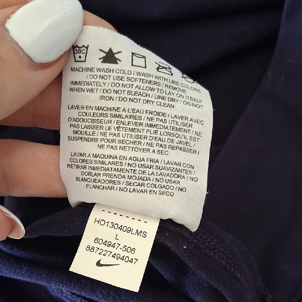 Nike Women's Dark Purple Turtleneck Pullover